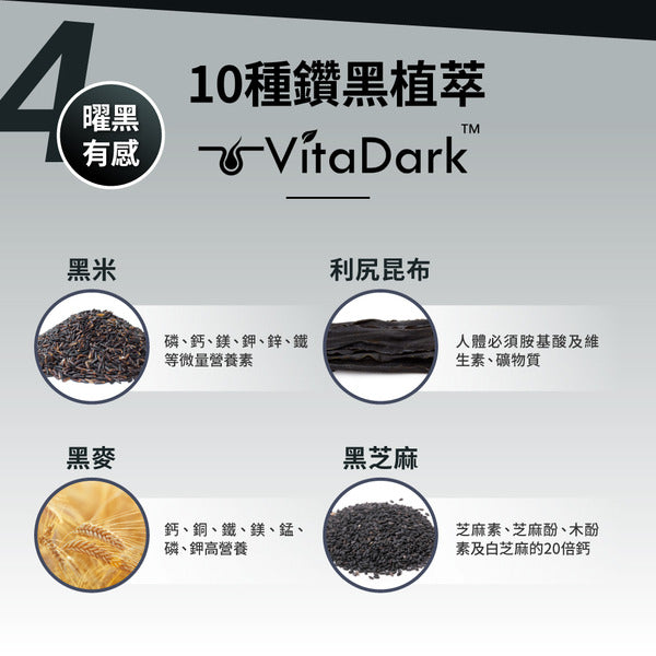 PowerHero 曜黑絲植萃膠囊（60顆）