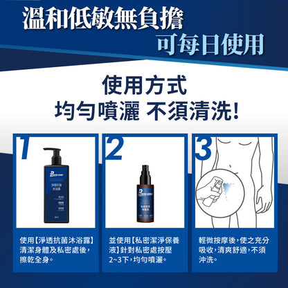 Power Hero 抗菌私密沐浴露 400ml <日本專利 抗菌持香>